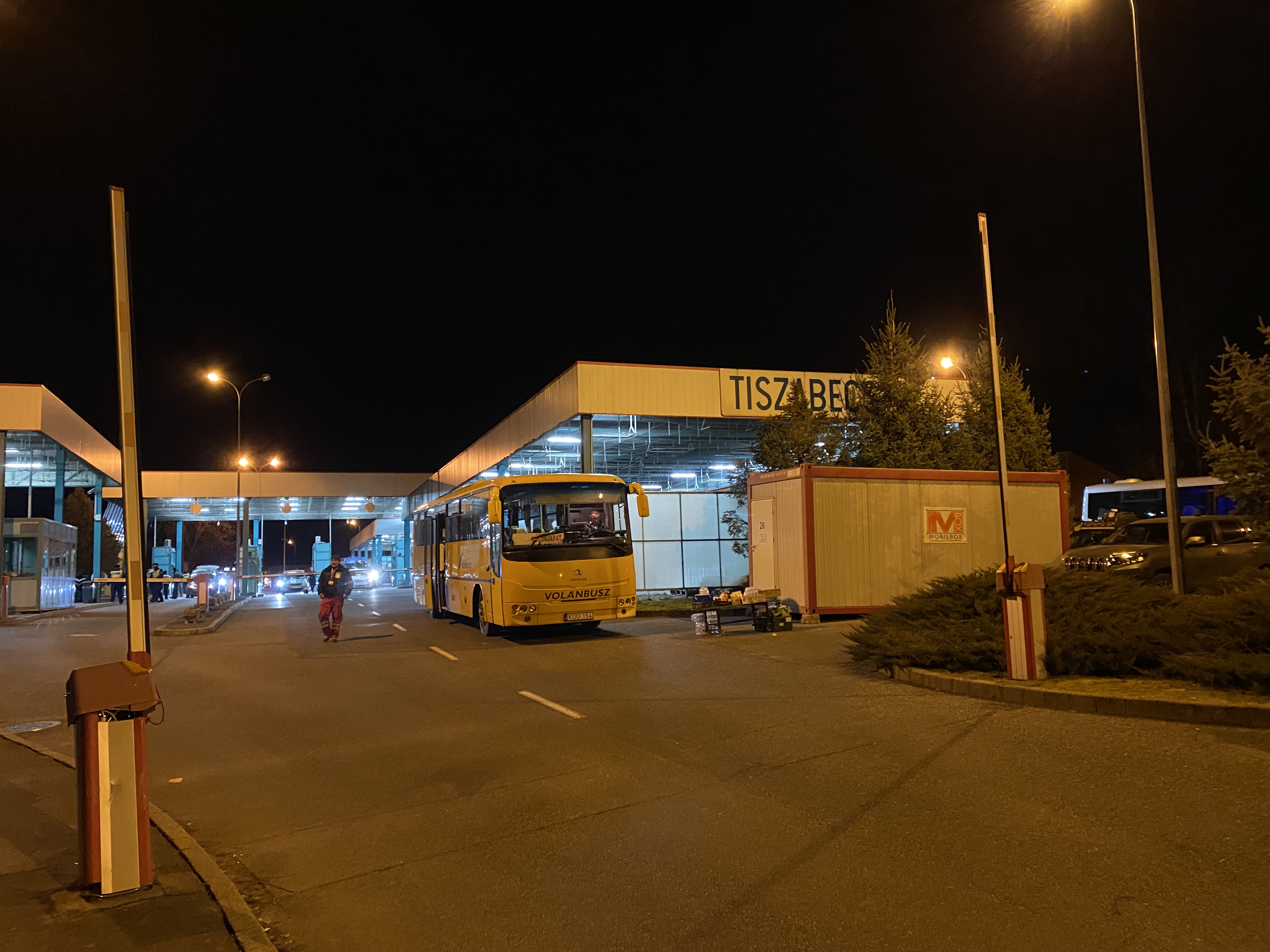 Aankomst vluchtelingen in Hongarije